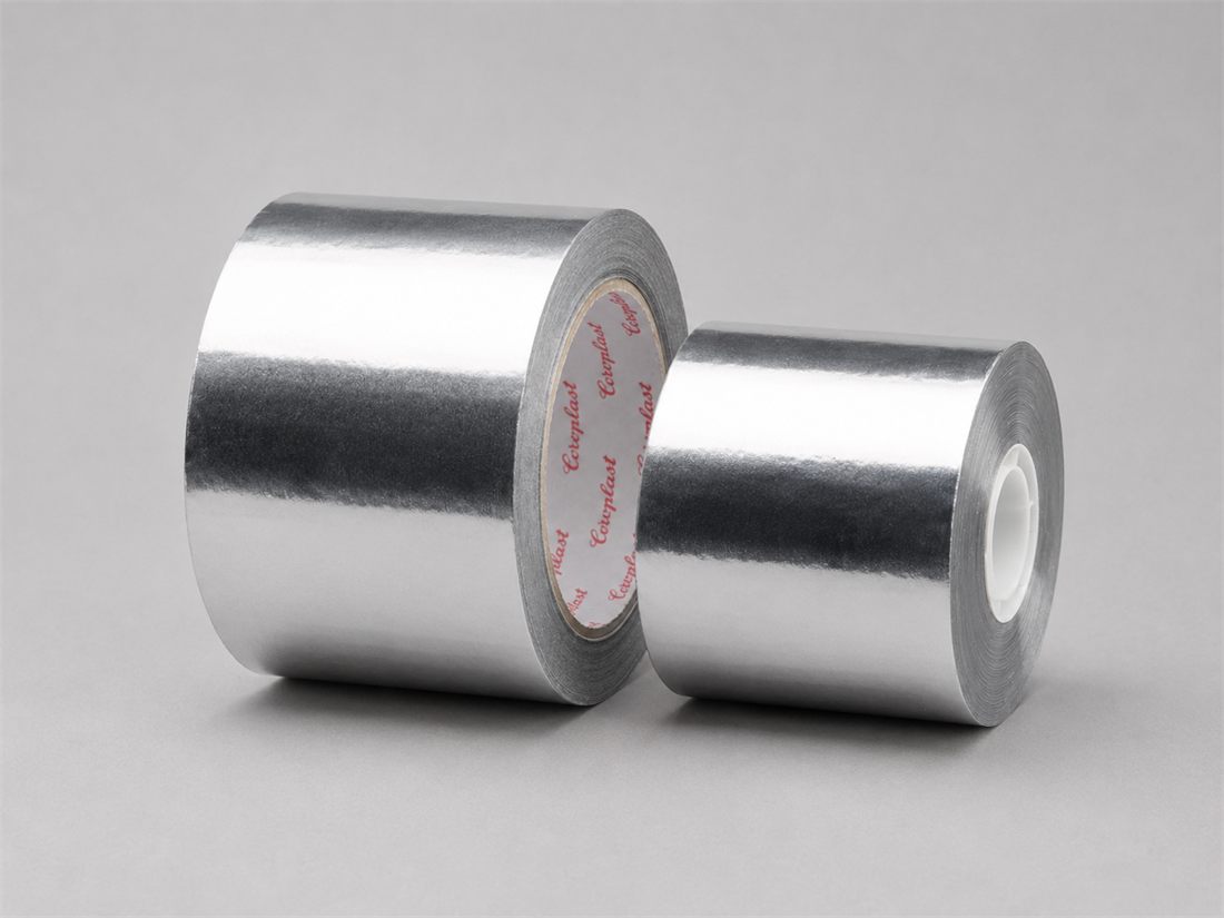Bandă aluminizată Coroplast 918 (poliester metalizat)